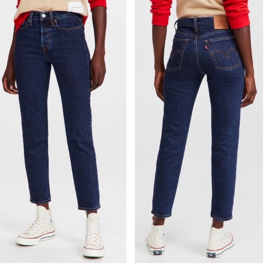 Levi’s Wedgie Icon Fit Jeans in Salsa Dark Stone